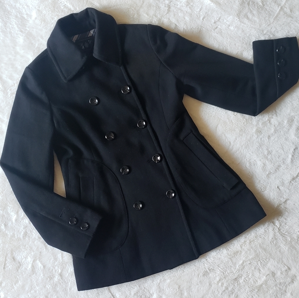 🧥Tommy Hilfiger- Wool Pea Coat - Picture 8 of 16